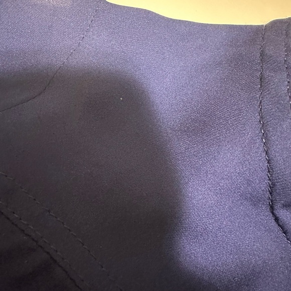 Marc By Marc Jacobs Navy Blue Blouse Size 0 - Picture 6 of 7